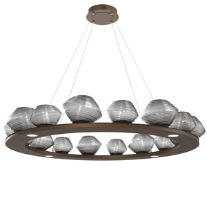 Hammerton Studio - CHB0089-0D-FB-S-CA1-L1 - LED Chandelier - Mesa - Flat Bronze