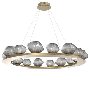 Hammerton Studio - CHB0089-0D-GB-S-CA1-L1 - LED Chandelier - Mesa - Gilded Brass