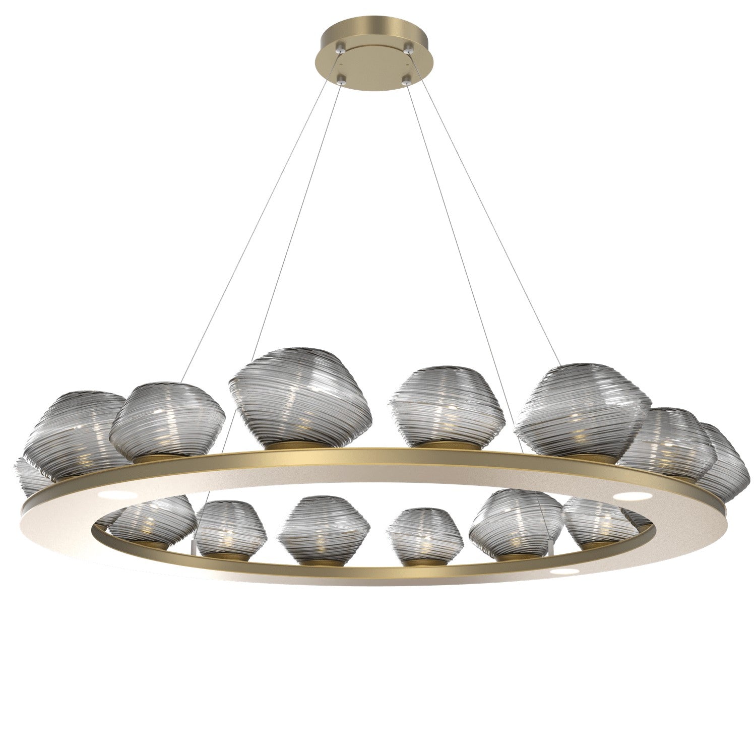 Hammerton Studio - CHB0089-0D-GB-S-CA1-L3 - LED Chandelier - Mesa - Gilded Brass