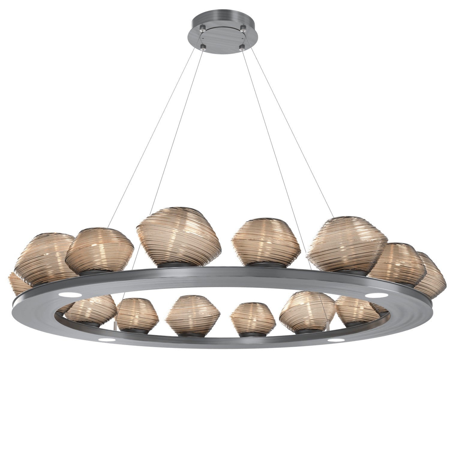 Hammerton Studio - CHB0089-0D-GM-B-CA1-L1 - LED Chandelier - Mesa - Gunmetal