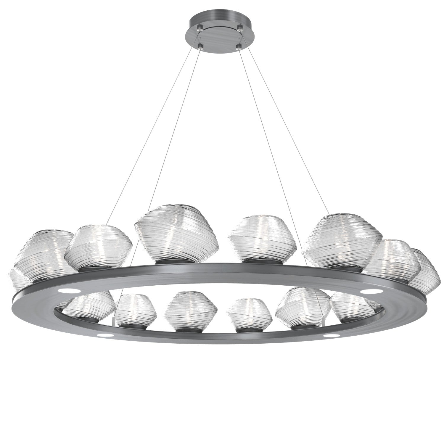 Hammerton Studio - CHB0089-0D-GM-C-CA1-L1 - LED Chandelier - Mesa - Gunmetal