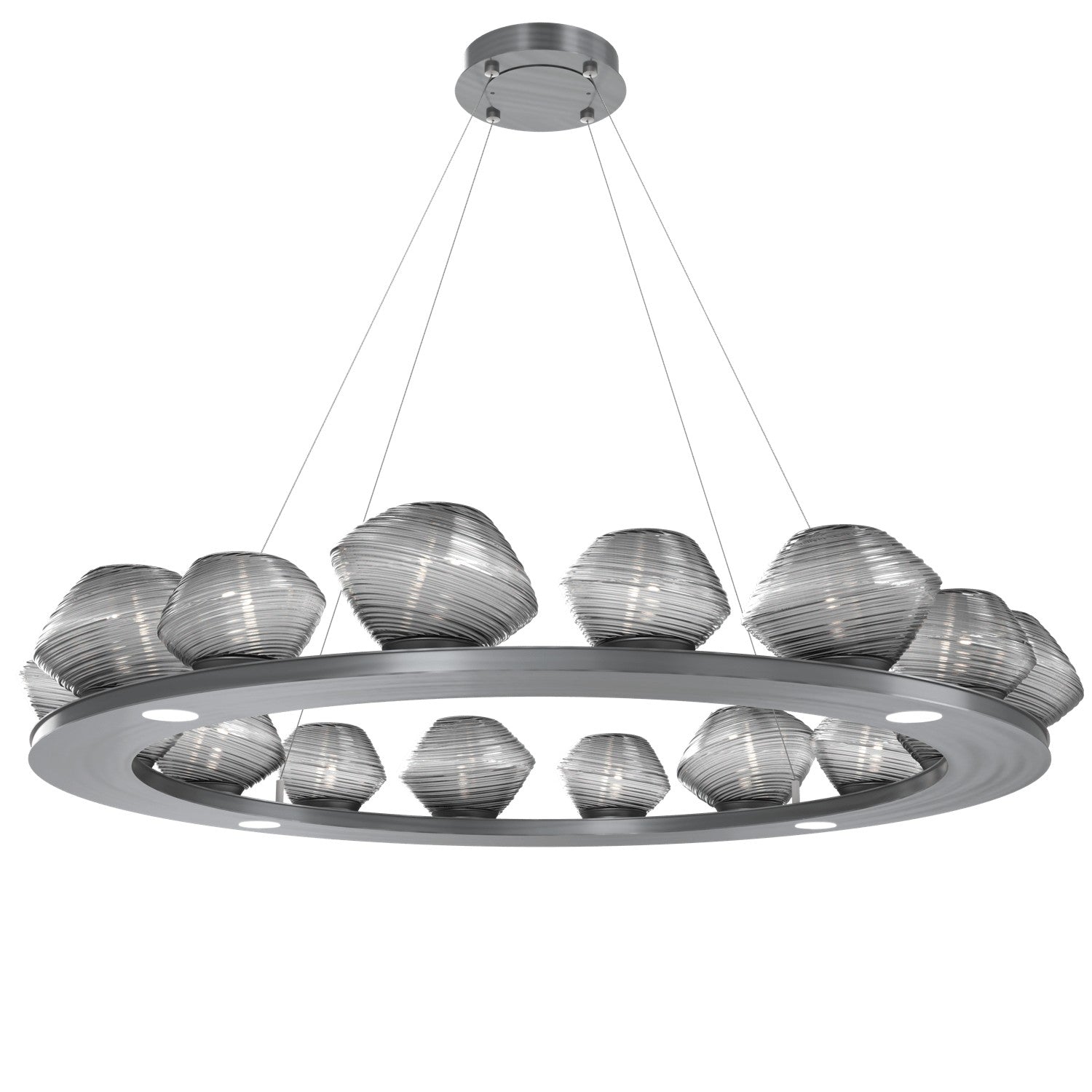 Hammerton Studio - CHB0089-0D-GM-S-CA1-L1 - LED Chandelier - Mesa - Gunmetal