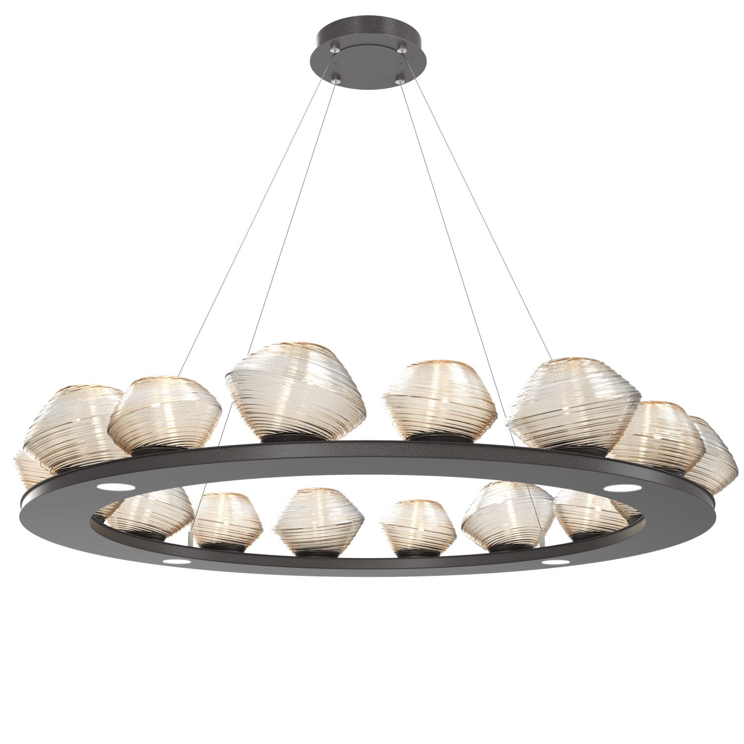 Hammerton Studio - CHB0089-0D-GP-A-CA1-L3 - LED Chandelier - Mesa - Graphite