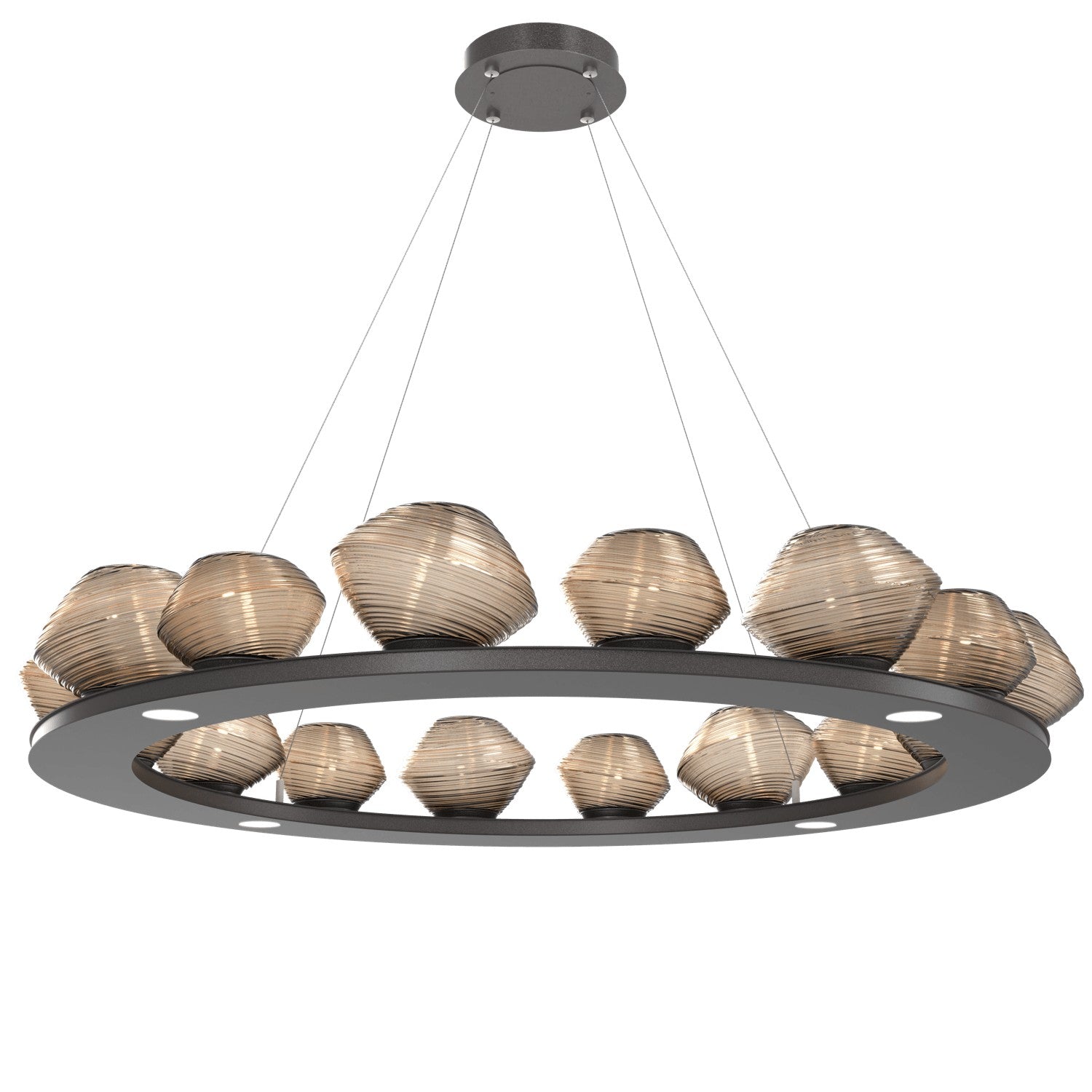 Hammerton Studio - CHB0089-0D-GP-B-CA1-L3 - LED Chandelier - Mesa - Graphite