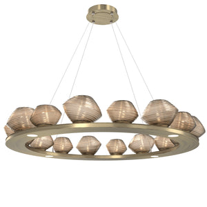 Hammerton Studio - CHB0089-0D-HB-B-CA1-L1 - LED Chandelier - Mesa - Heritage Brass