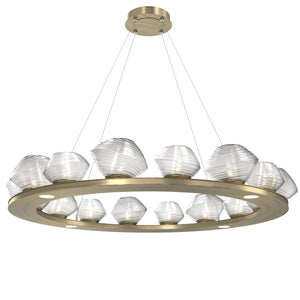 Hammerton Studio - CHB0089-0D-HB-C-CA1-L1 - LED Chandelier - Mesa - Heritage Brass