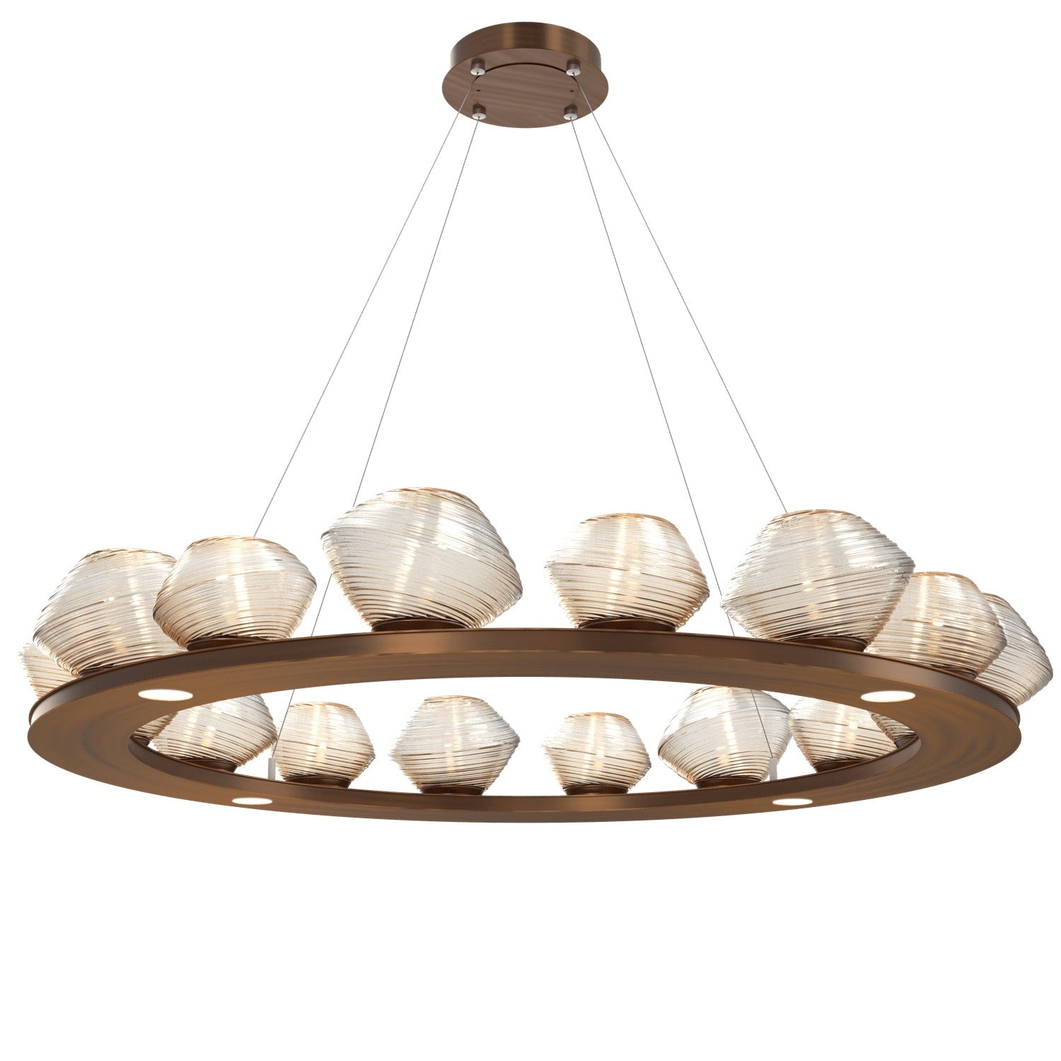 Hammerton Studio - CHB0089-0D-RB-A-CA1-L1 - LED Chandelier - Mesa - Oil Rubbed Bronze