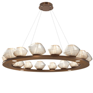 Hammerton Studio - CHB0089-0D-RB-A-CA1-L1 - LED Chandelier - Mesa - Oil Rubbed Bronze