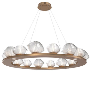 Hammerton Studio - CHB0089-0D-NB-C-CA1-L1 - LED Chandelier - Mesa - Novel Brass