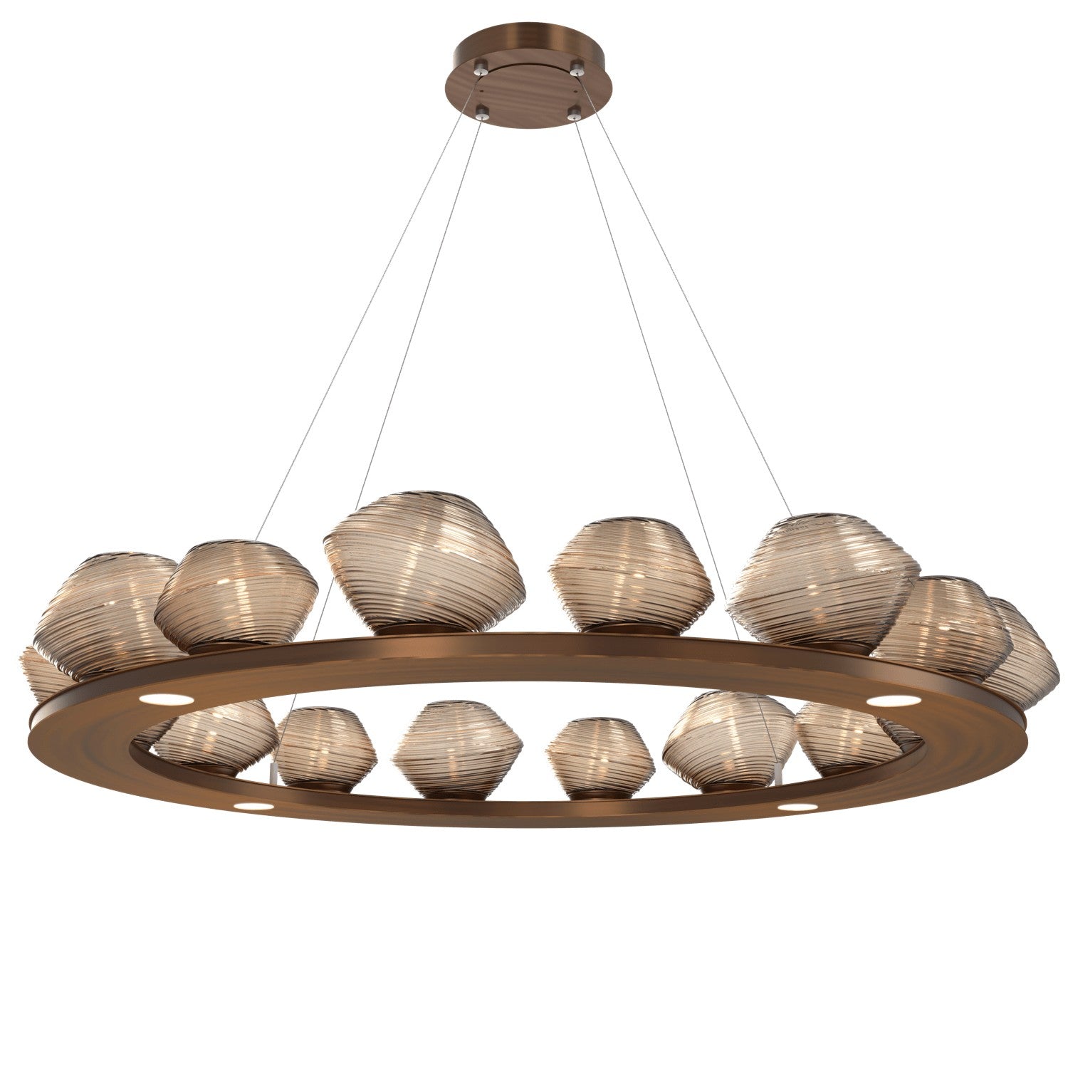 Hammerton Studio - CHB0089-0D-RB-B-CA1-L3 - LED Chandelier - Mesa - Oil Rubbed Bronze