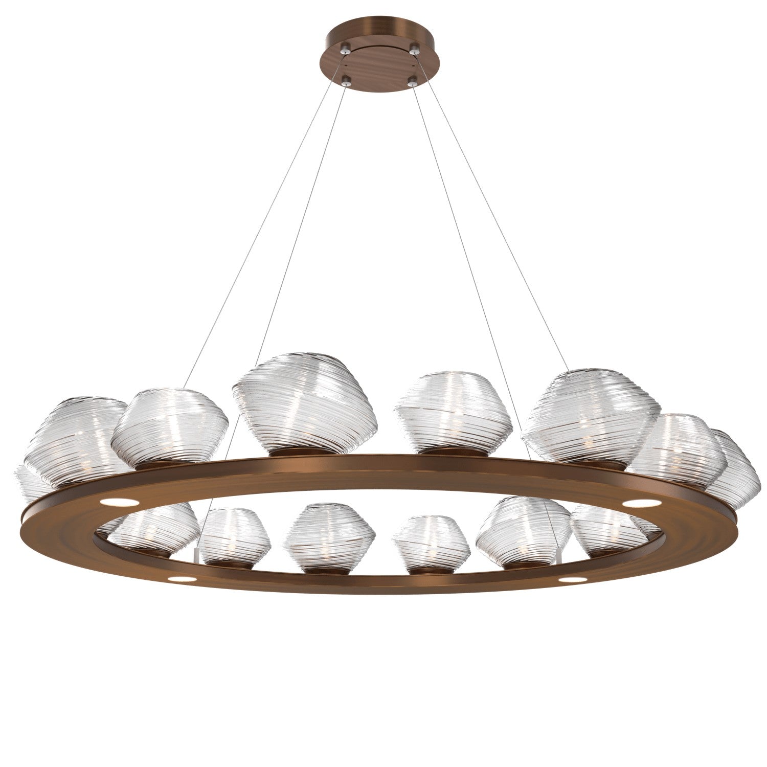 Hammerton Studio - CHB0089-0D-RB-C-CA1-L1 - LED Chandelier - Mesa - Oil Rubbed Bronze