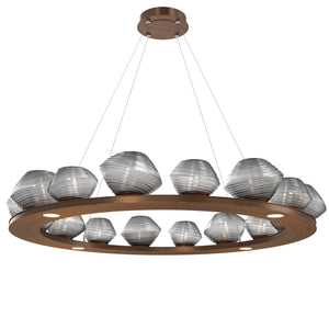 Hammerton Studio - CHB0089-0D-RB-S-CA1-L1 - LED Chandelier - Mesa - Oil Rubbed Bronze