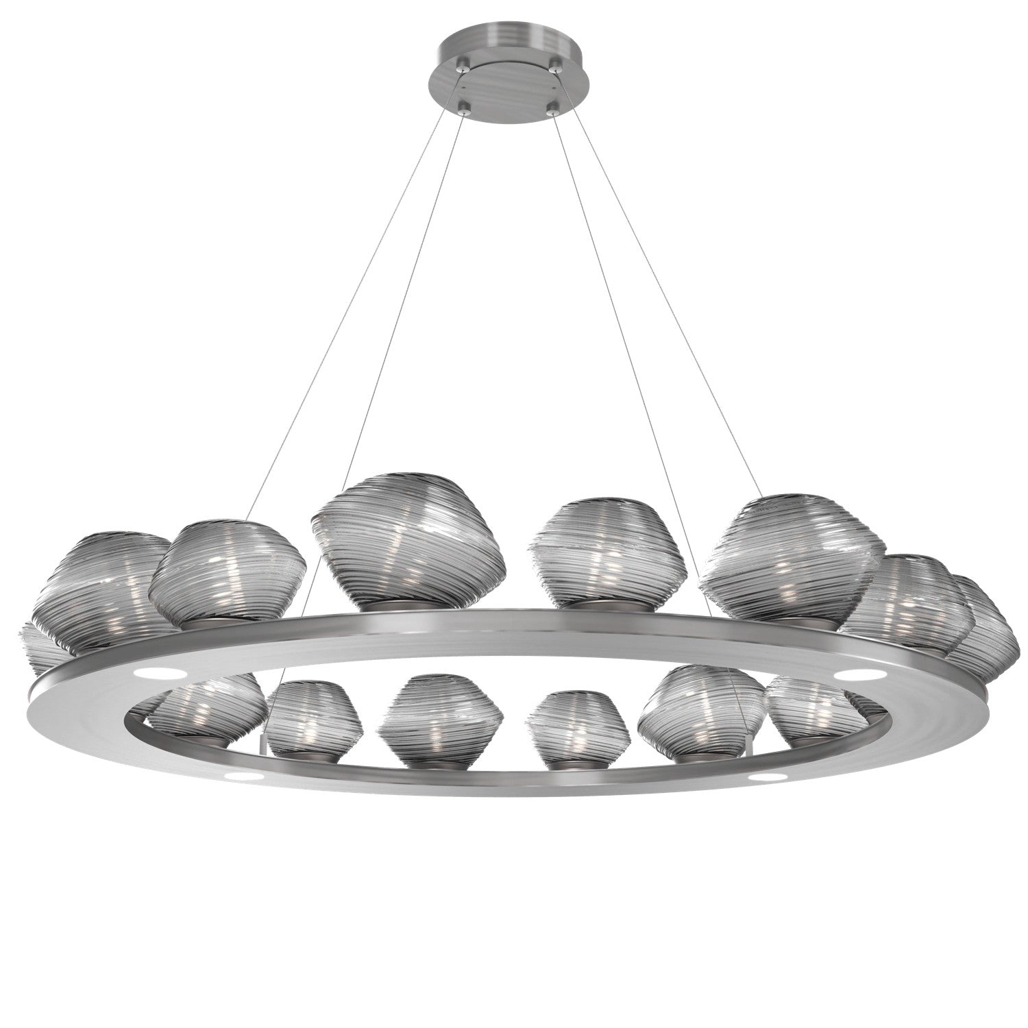 Hammerton Studio - CHB0089-0D-SN-S-CA1-L1 - LED Chandelier - Mesa - Satin Nickel