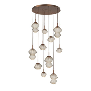 Hammerton Studio - CHB0089-11-BB-A-C01-L1 - LED Chandelier - Mesa - Burnished Bronze