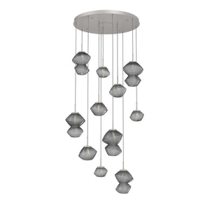 Hammerton Studio - CHB0089-11-BS-S-C01-L1 - LED Chandelier - Mesa - Beige Silver