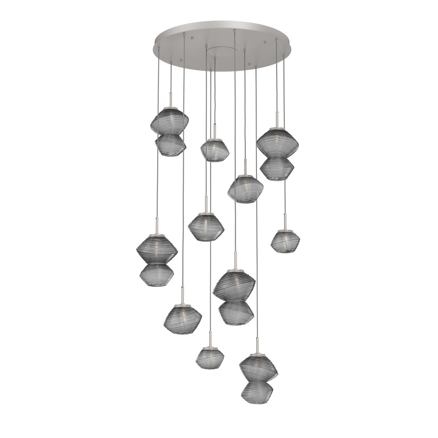 Hammerton Studio - CHB0089-11-BS-S-C01-L3 - LED Chandelier - Mesa - Beige Silver