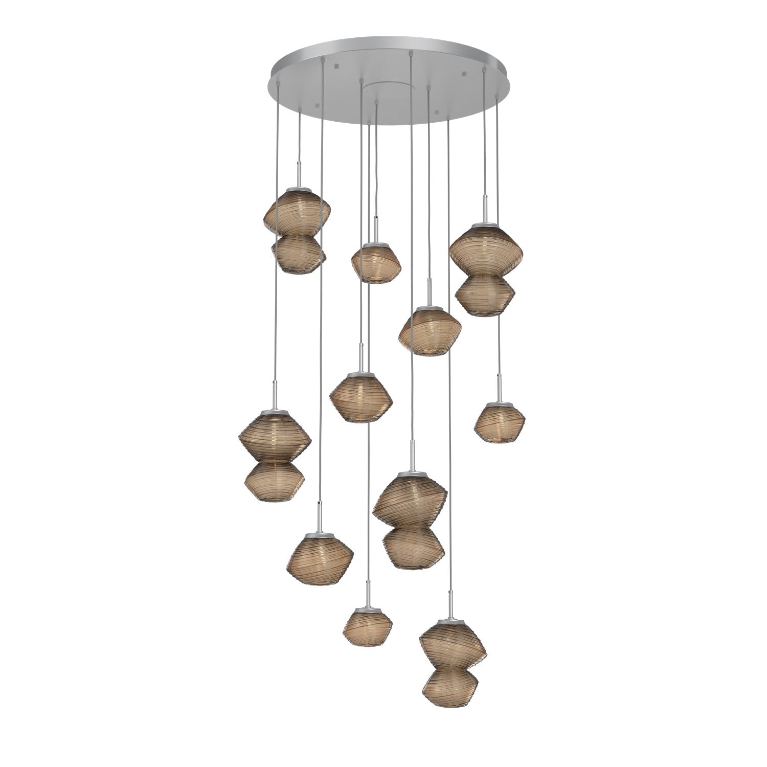 Hammerton Studio - CHB0089-11-CS-B-C01-L1 - LED Chandelier - Mesa - Classic Silver