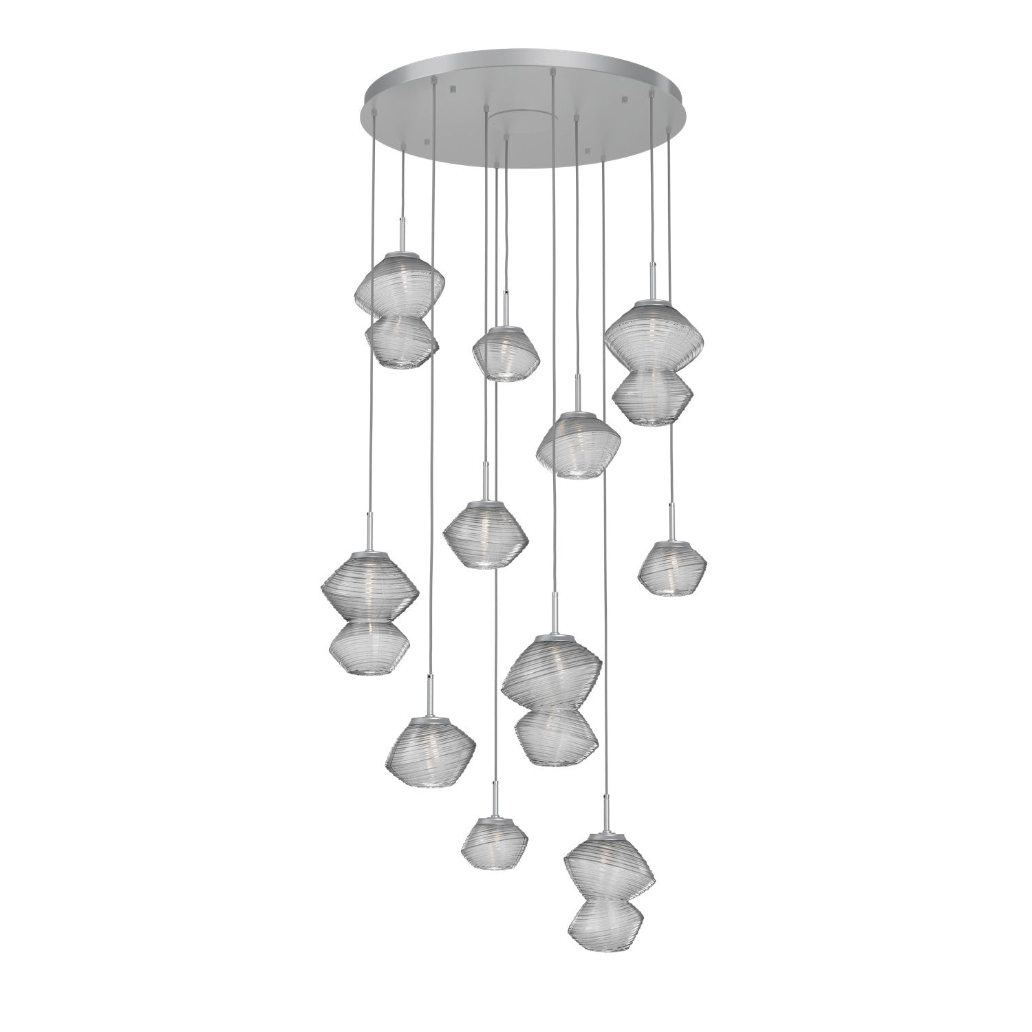 Hammerton Studio - CHB0089-11-CS-C-C01-L1 - LED Chandelier - Mesa - Classic Silver