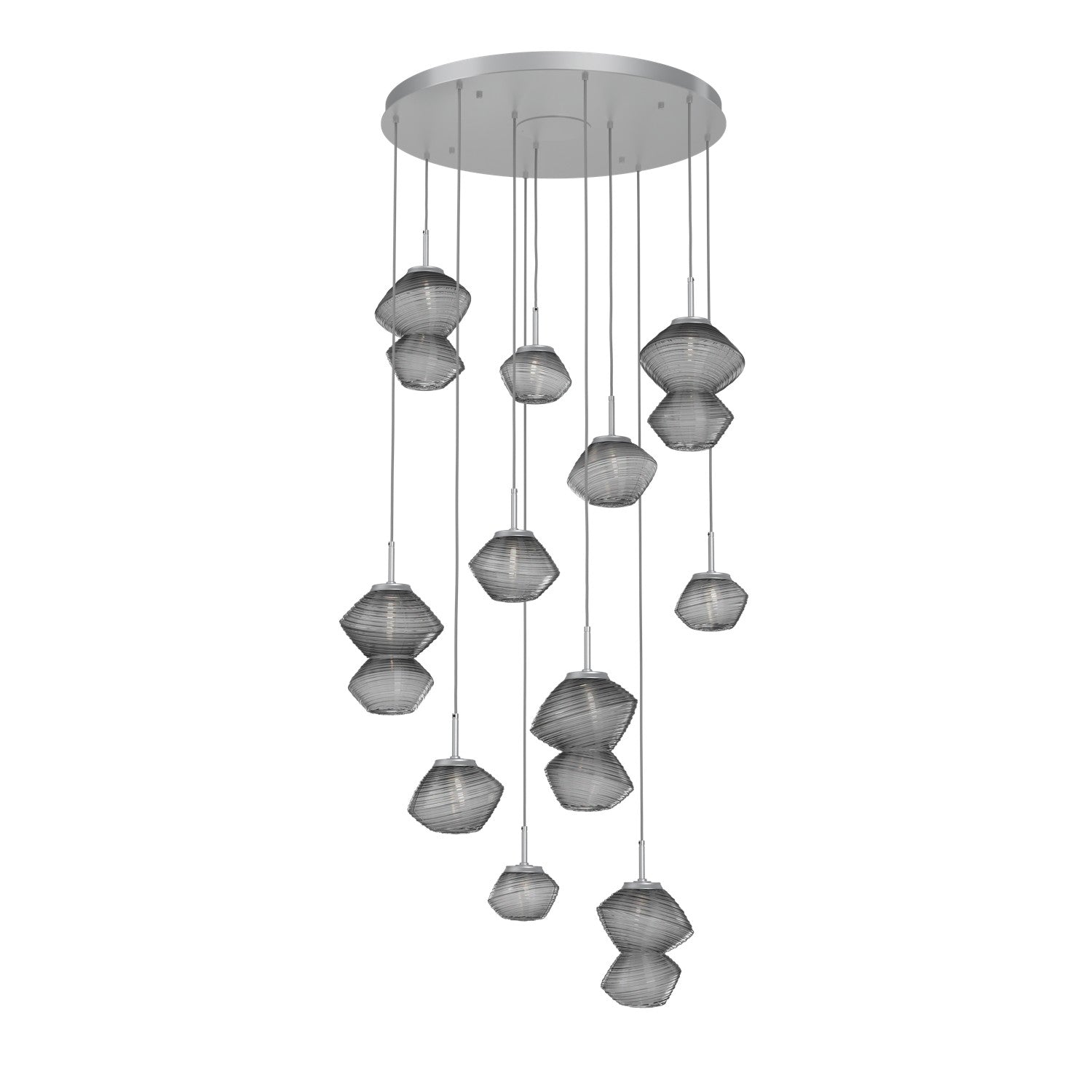 Hammerton Studio - CHB0089-11-CS-S-C01-L1 - LED Chandelier - Mesa - Classic Silver