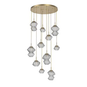 Hammerton Studio - CHB0089-11-GB-C-C01-L1 - LED Chandelier - Mesa - Gilded Brass