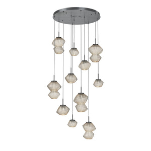 Hammerton Studio - CHB0089-11-GM-A-C01-L1 - LED Chandelier - Mesa - Gunmetal