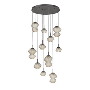 Hammerton Studio - CHB0089-11-GP-A-C01-L1 - LED Chandelier - Mesa - Graphite