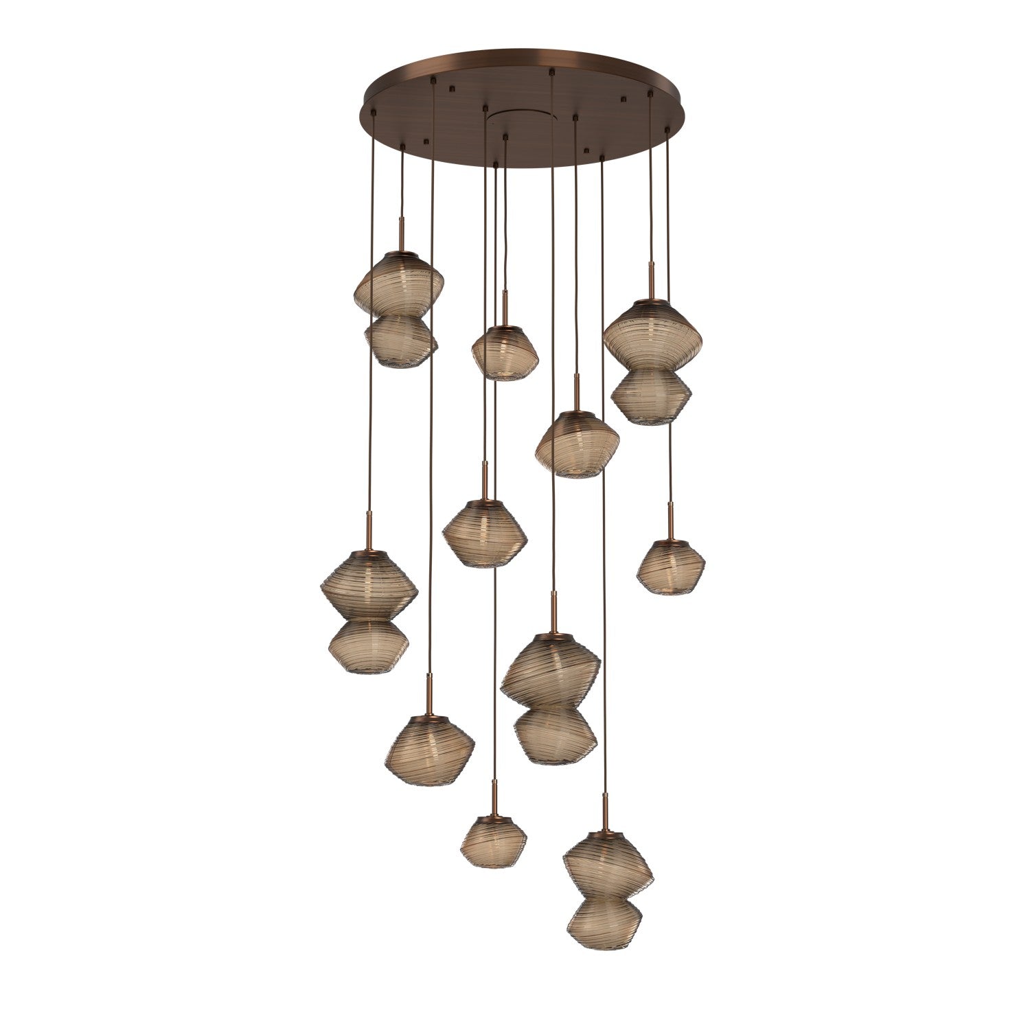 Hammerton Studio - CHB0089-11-RB-B-C01-L1 - LED Chandelier - Mesa - Oil Rubbed Bronze