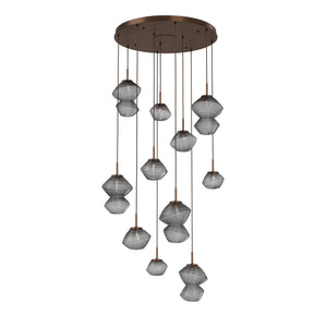 Hammerton Studio - CHB0089-11-RB-S-C01-L1 - LED Chandelier - Mesa - Oil Rubbed Bronze