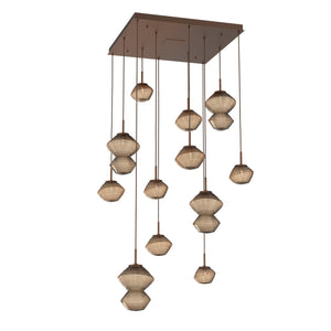 Hammerton Studio - CHB0089-12-BB-B-C01-L1 - LED Chandelier - Mesa - Burnished Bronze