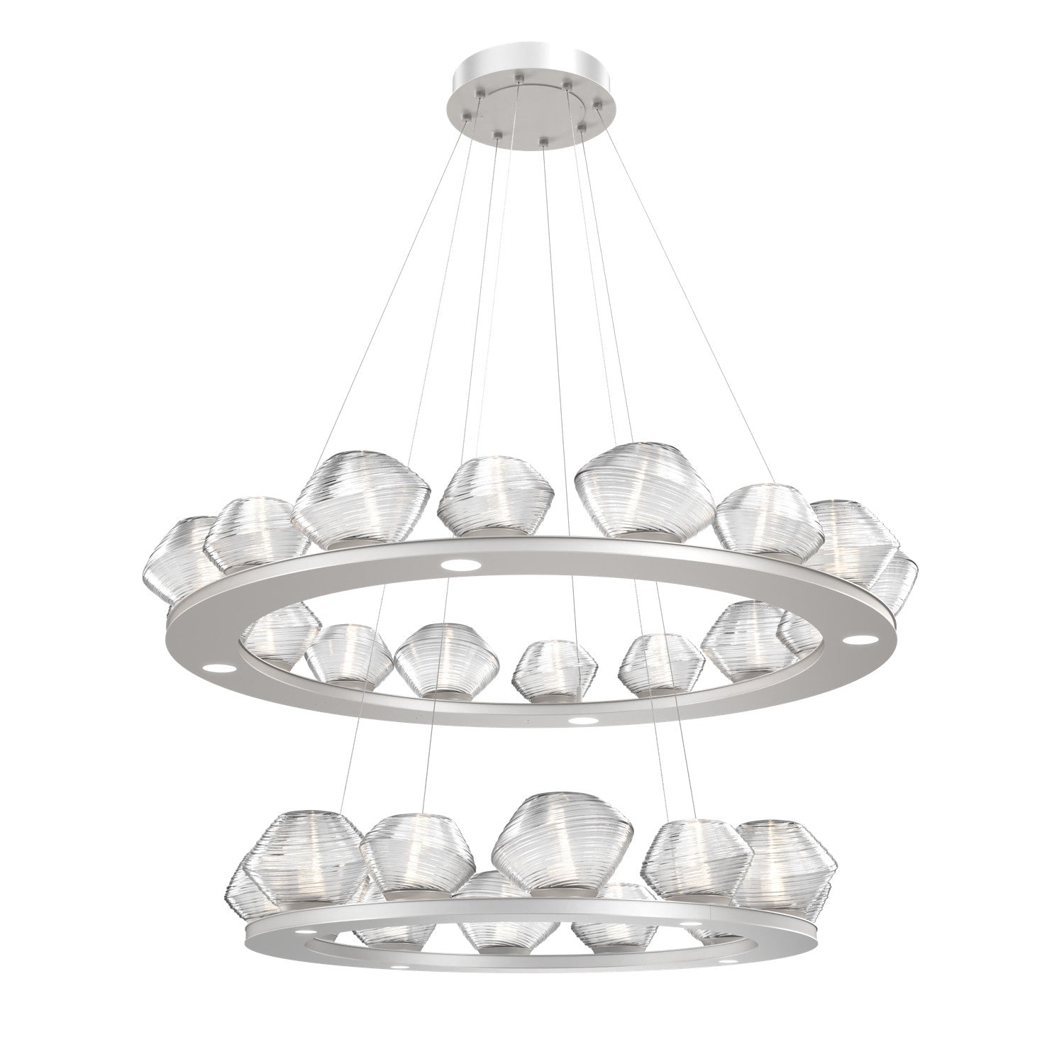 Hammerton Studio - CHB0089-2B-BS-C-CA1-L1 - LED Chandelier - Mesa - Beige Silver