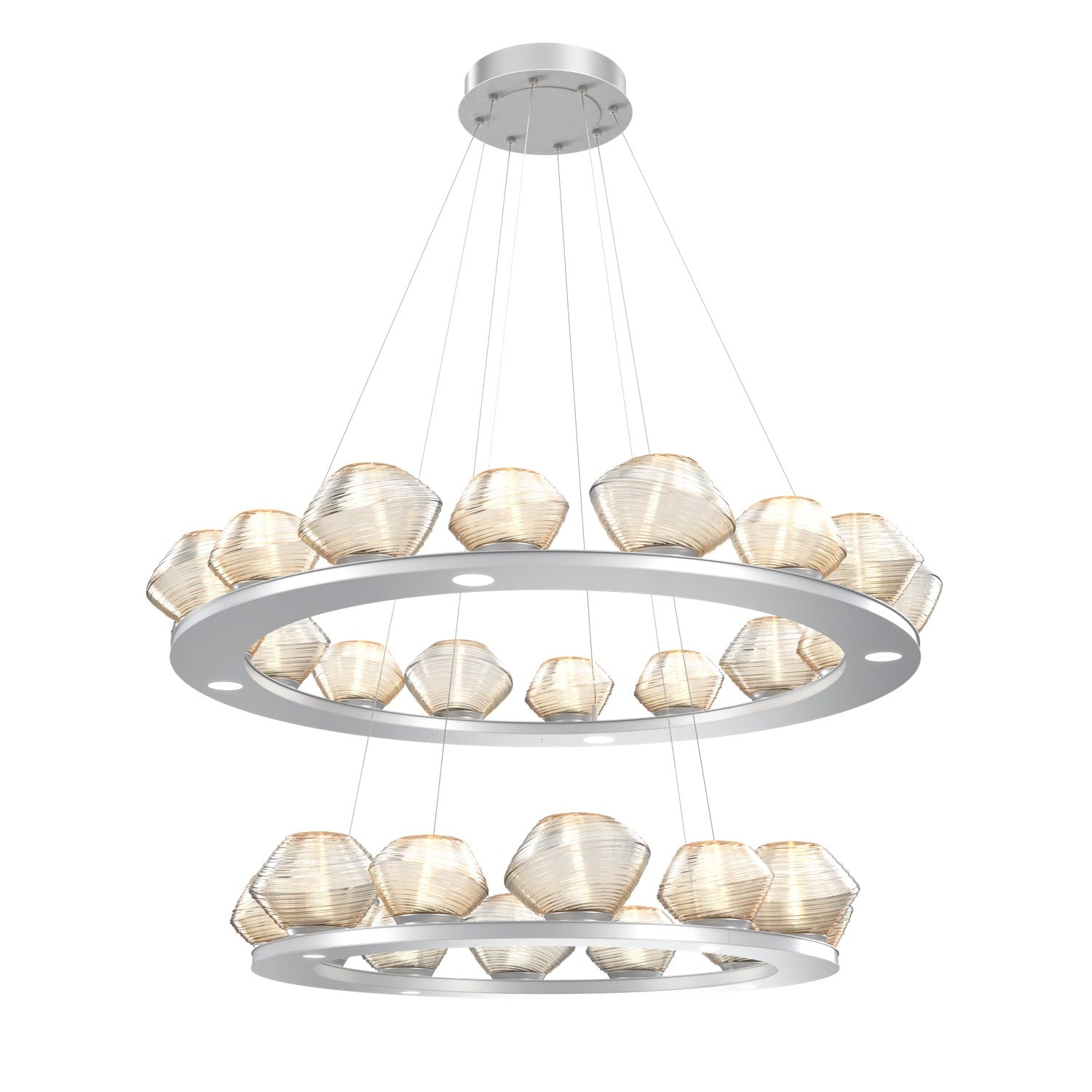 Hammerton Studio - CHB0089-2B-CS-A-CA1-L1 - LED Chandelier - Mesa - Classic Silver