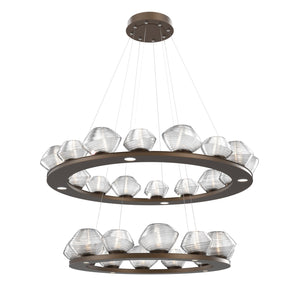 Hammerton Studio - CHB0089-2B-FB-C-CA1-L1 - LED Chandelier - Mesa - Flat Bronze