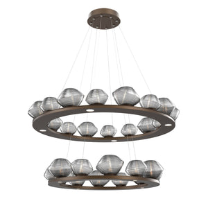 Hammerton Studio - CHB0089-2B-FB-S-CA1-L1 - LED Chandelier - Mesa - Flat Bronze