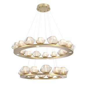 Hammerton Studio - CHB0089-2B-GB-A-CA1-L1 - LED Chandelier - Mesa - Gilded Brass