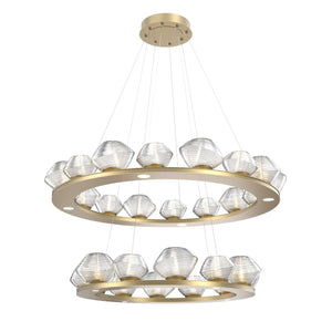 Hammerton Studio - CHB0089-2B-GB-C-CA1-L1 - LED Chandelier - Mesa - Gilded Brass