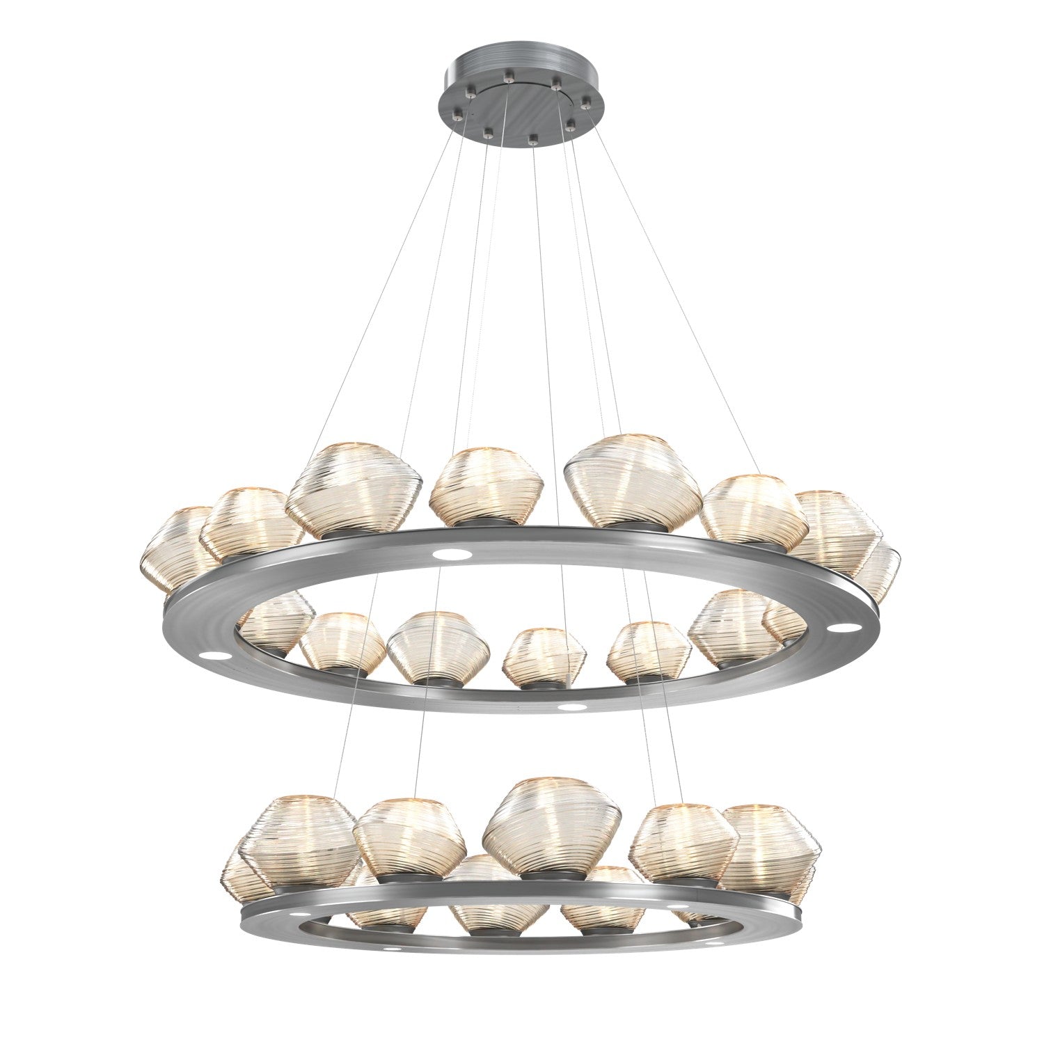 Hammerton Studio - CHB0089-2B-GM-A-CA1-L3 - LED Chandelier - Mesa - Gunmetal