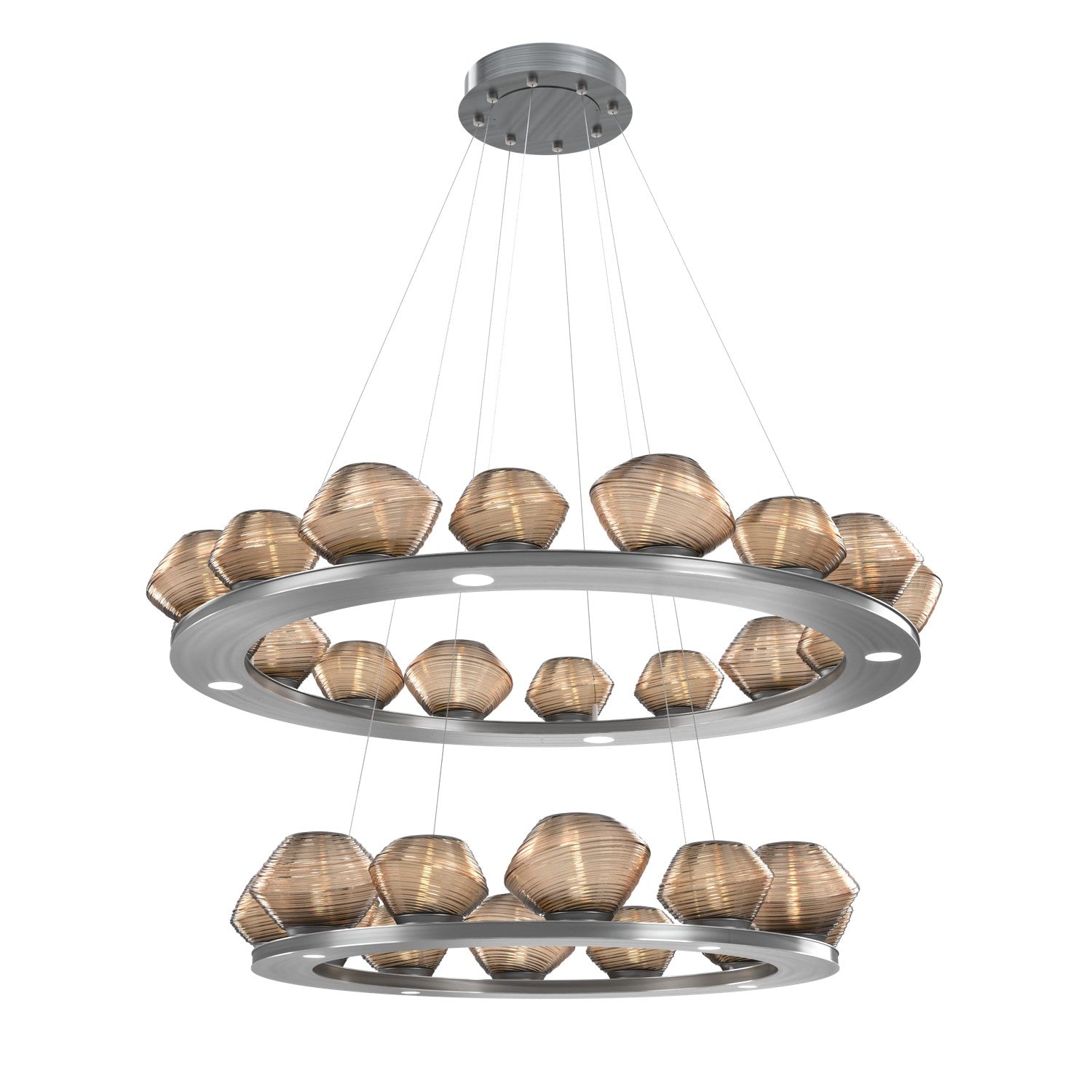 Hammerton Studio - CHB0089-2B-GM-B-CA1-L1 - LED Chandelier - Mesa - Gunmetal