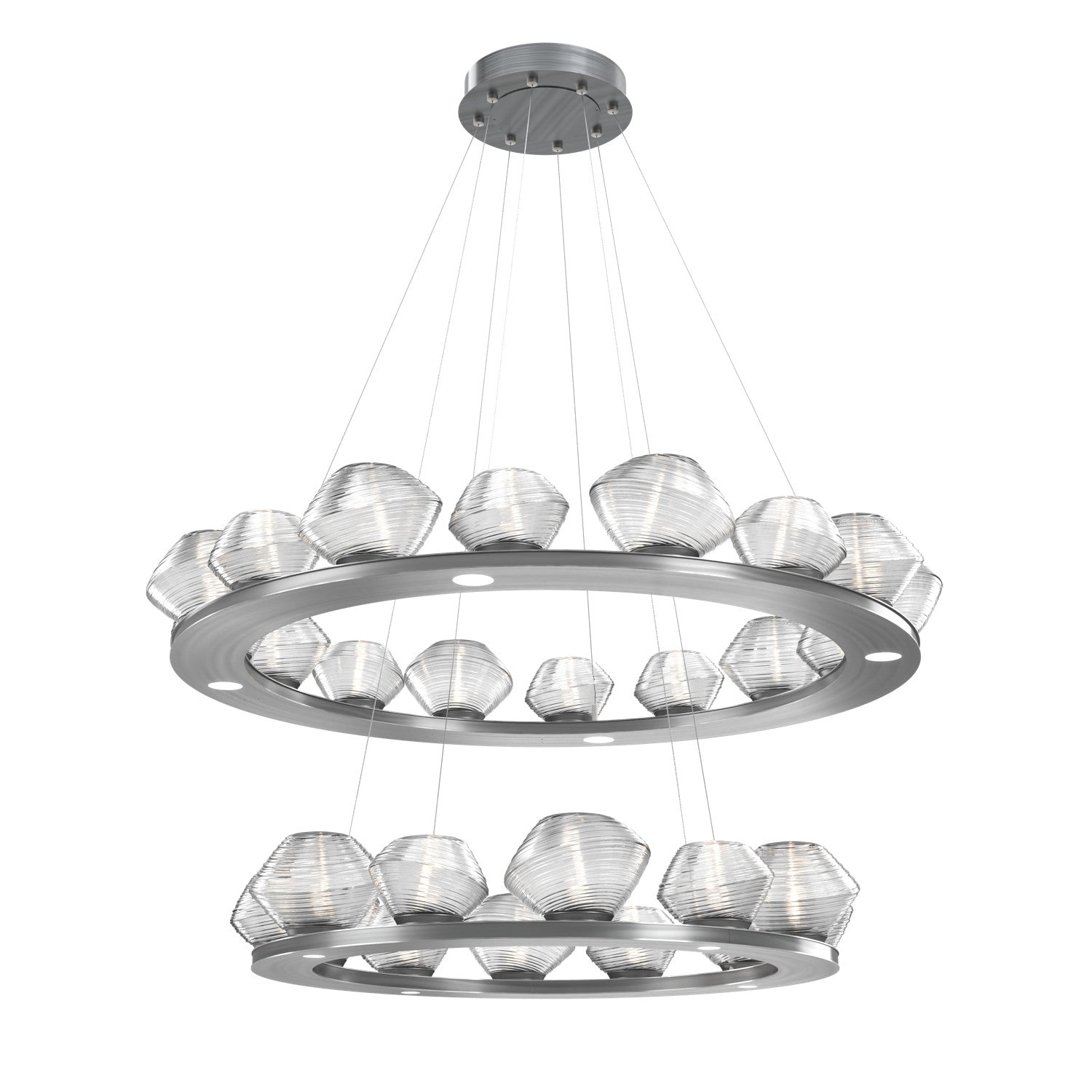 Hammerton Studio - CHB0089-2B-GM-C-CA1-L3 - LED Chandelier - Mesa - Gunmetal