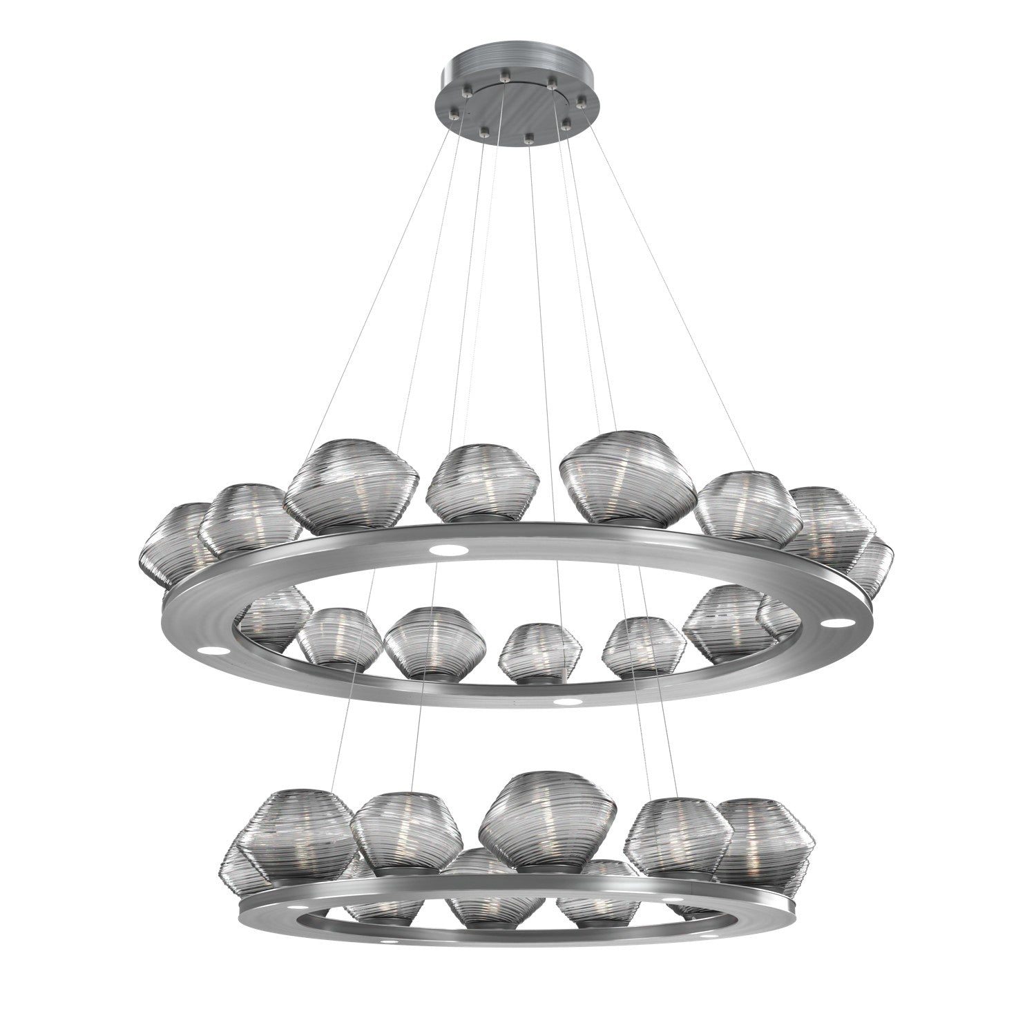 Hammerton Studio - CHB0089-2B-GM-S-CA1-L1 - LED Chandelier - Mesa - Gunmetal