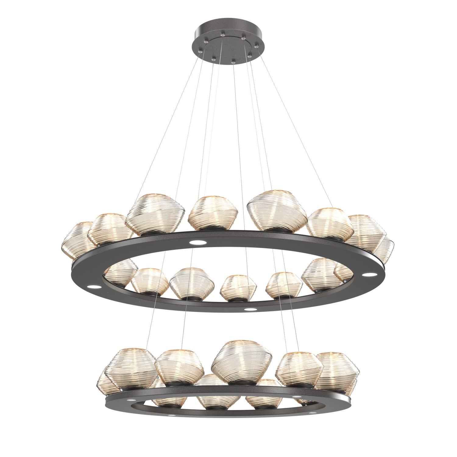 Hammerton Studio - CHB0089-2B-GP-A-CA1-L1 - LED Chandelier - Mesa - Graphite