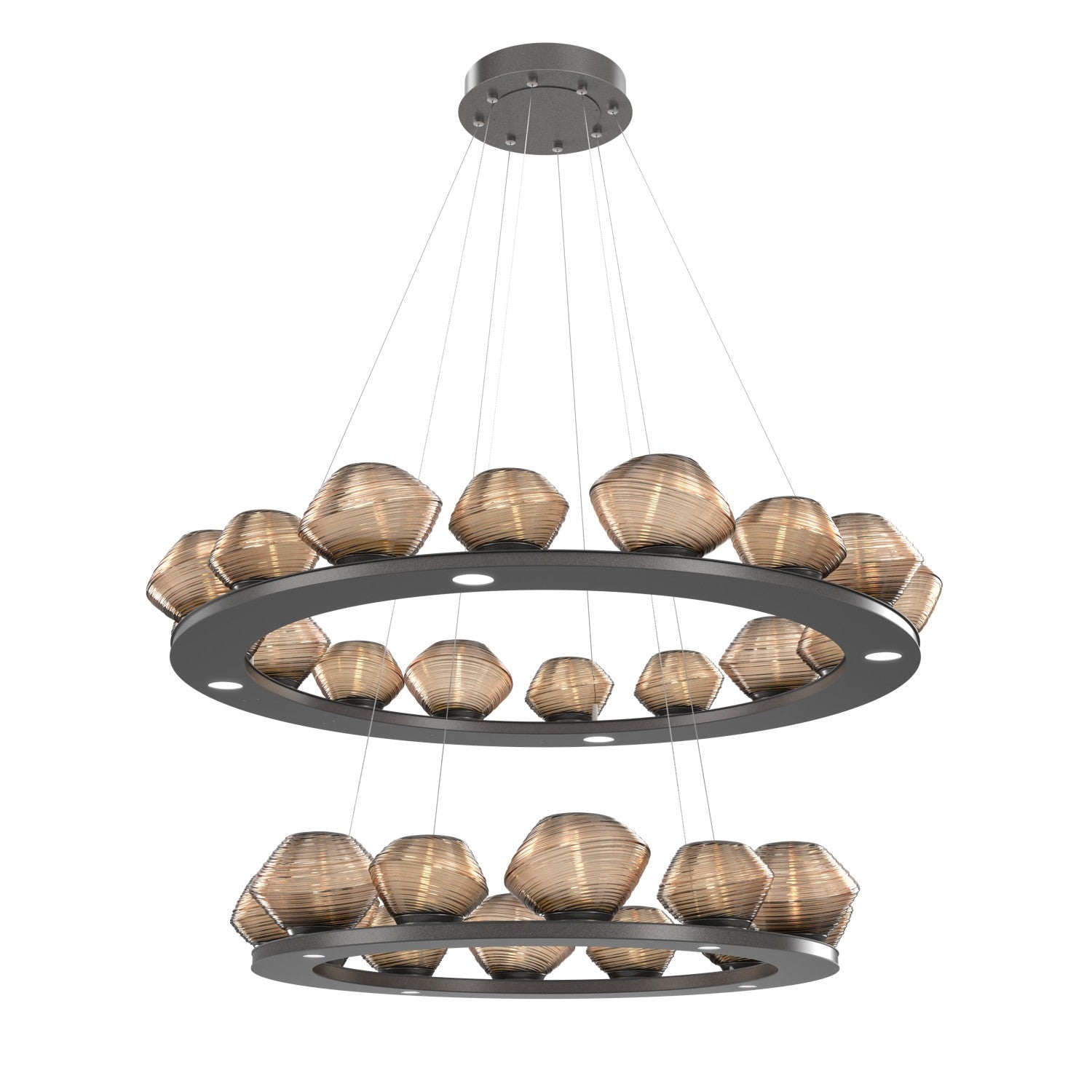 Hammerton Studio - CHB0089-2B-GP-B-CA1-L1 - LED Chandelier - Mesa - Graphite