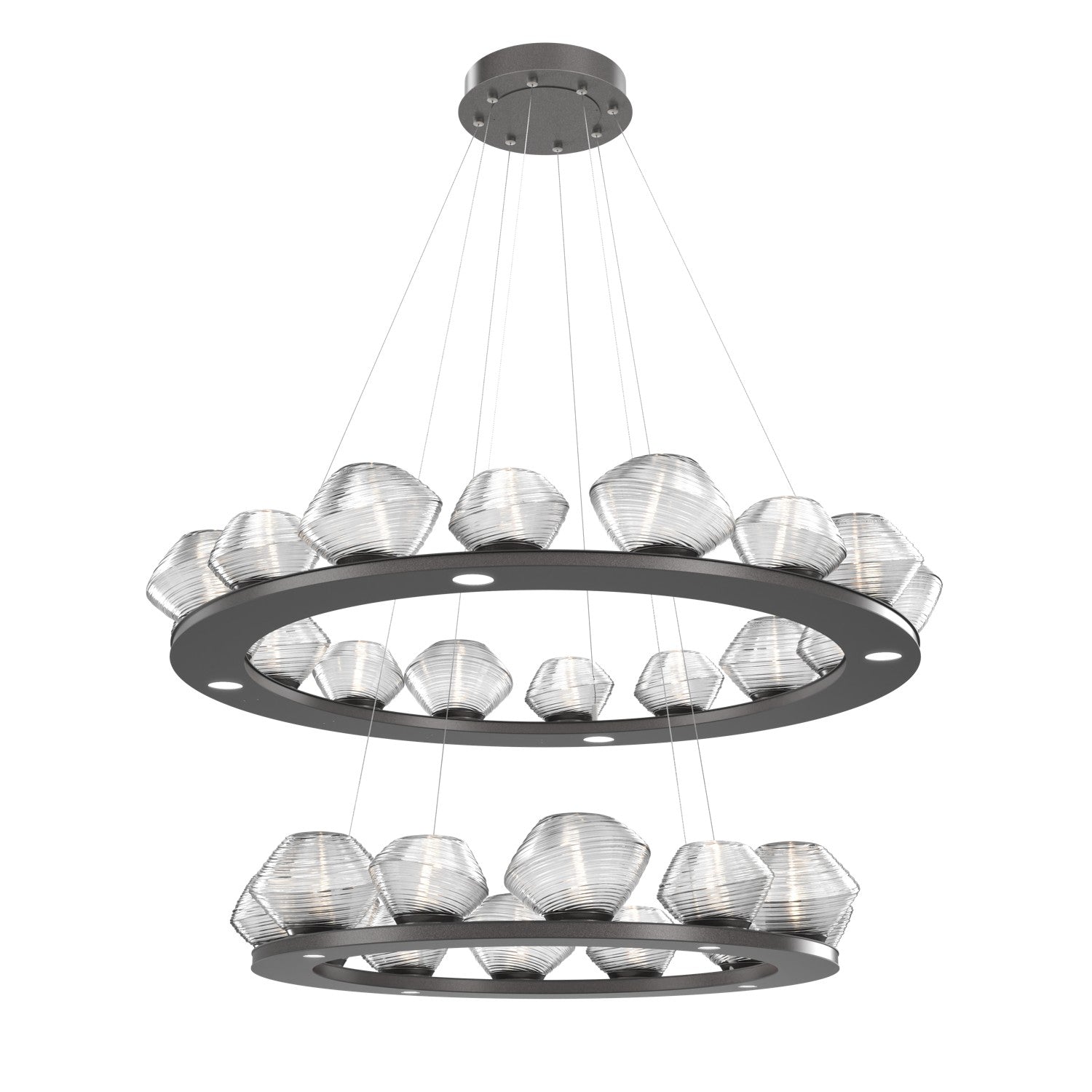 Hammerton Studio - CHB0089-2B-GP-C-CA1-L1 - LED Chandelier - Mesa - Graphite