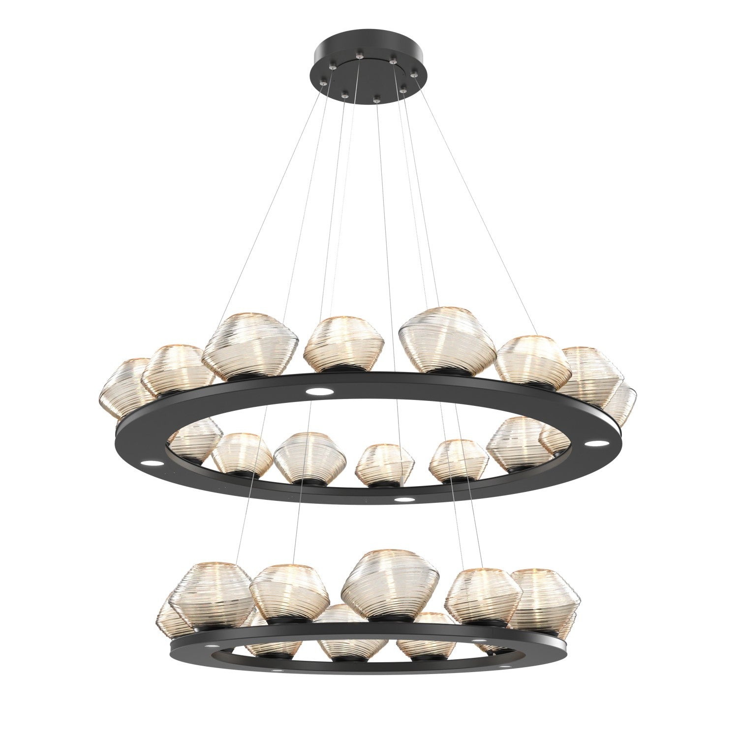 Hammerton Studio - CHB0089-2B-MB-A-CA1-L1 - LED Chandelier - Mesa - Matte Black