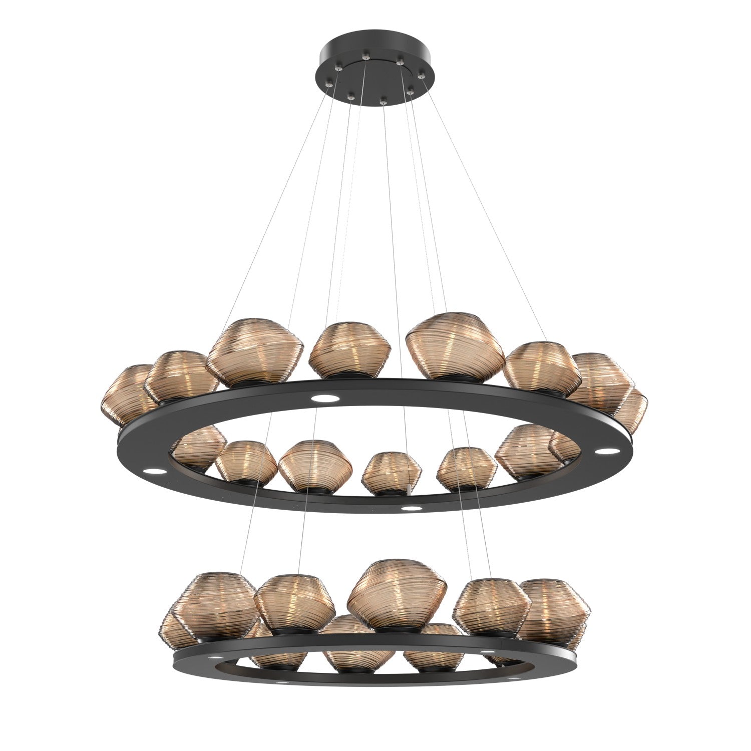 Hammerton Studio - CHB0089-2B-MB-B-CA1-L1 - LED Chandelier - Mesa - Matte Black