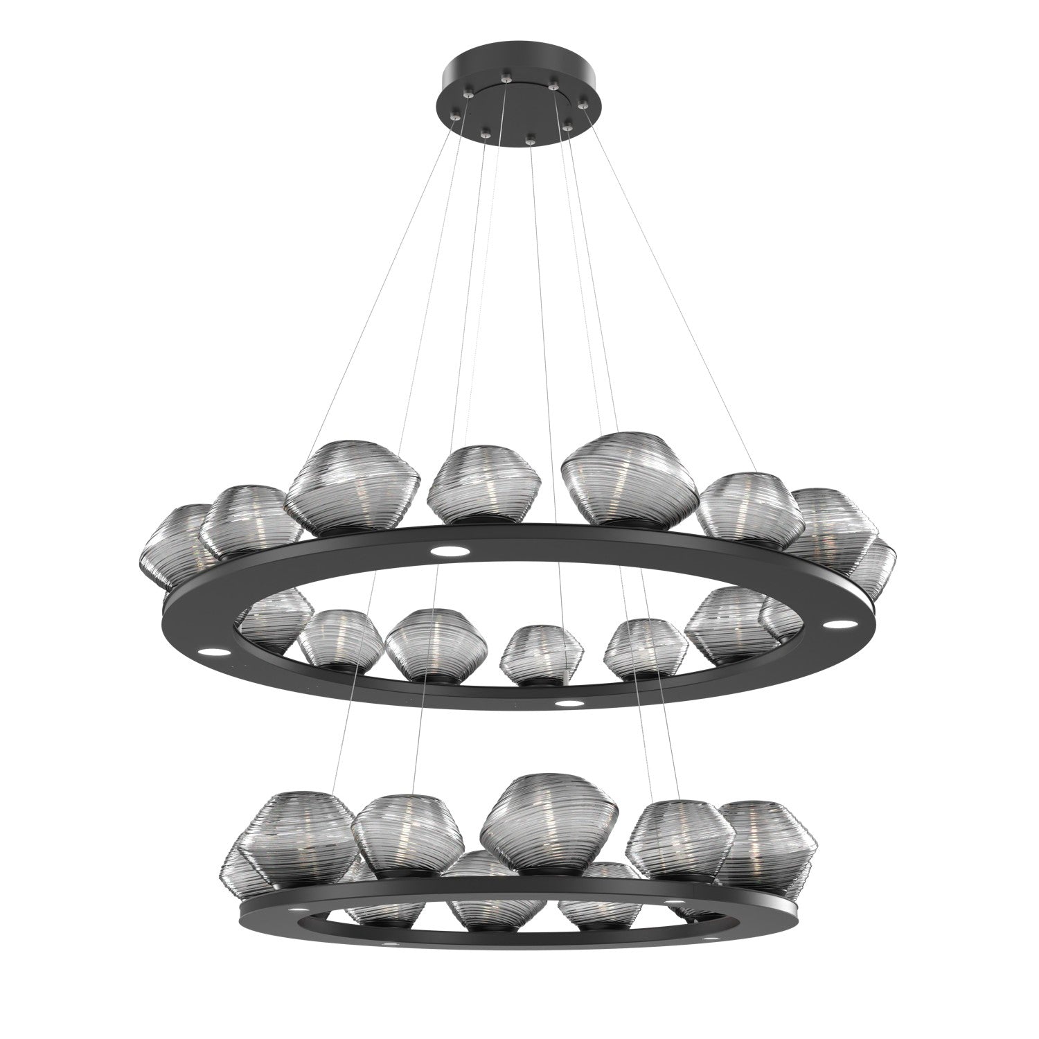 Hammerton Studio - CHB0089-2B-MB-S-CA1-L3 - LED Chandelier - Mesa - Matte Black