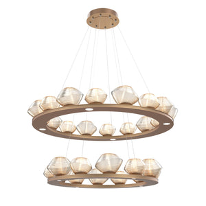 Hammerton Studio - CHB0089-2B-NB-A-CA1-L1 - LED Chandelier - Mesa - Novel Brass