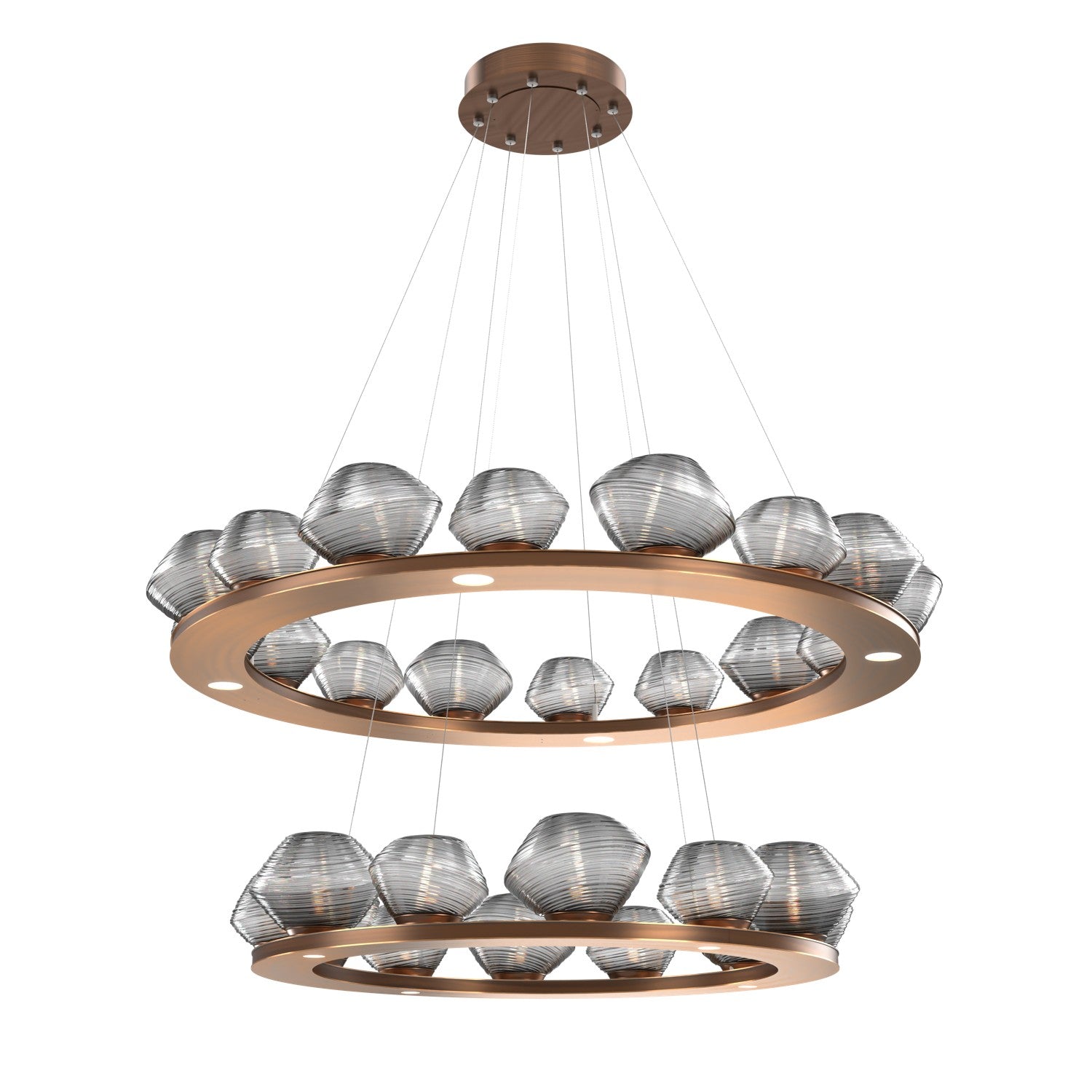 Hammerton Studio - CHB0089-2B-RB-S-CA1-L1 - LED Chandelier - Mesa - Oil Rubbed Bronze