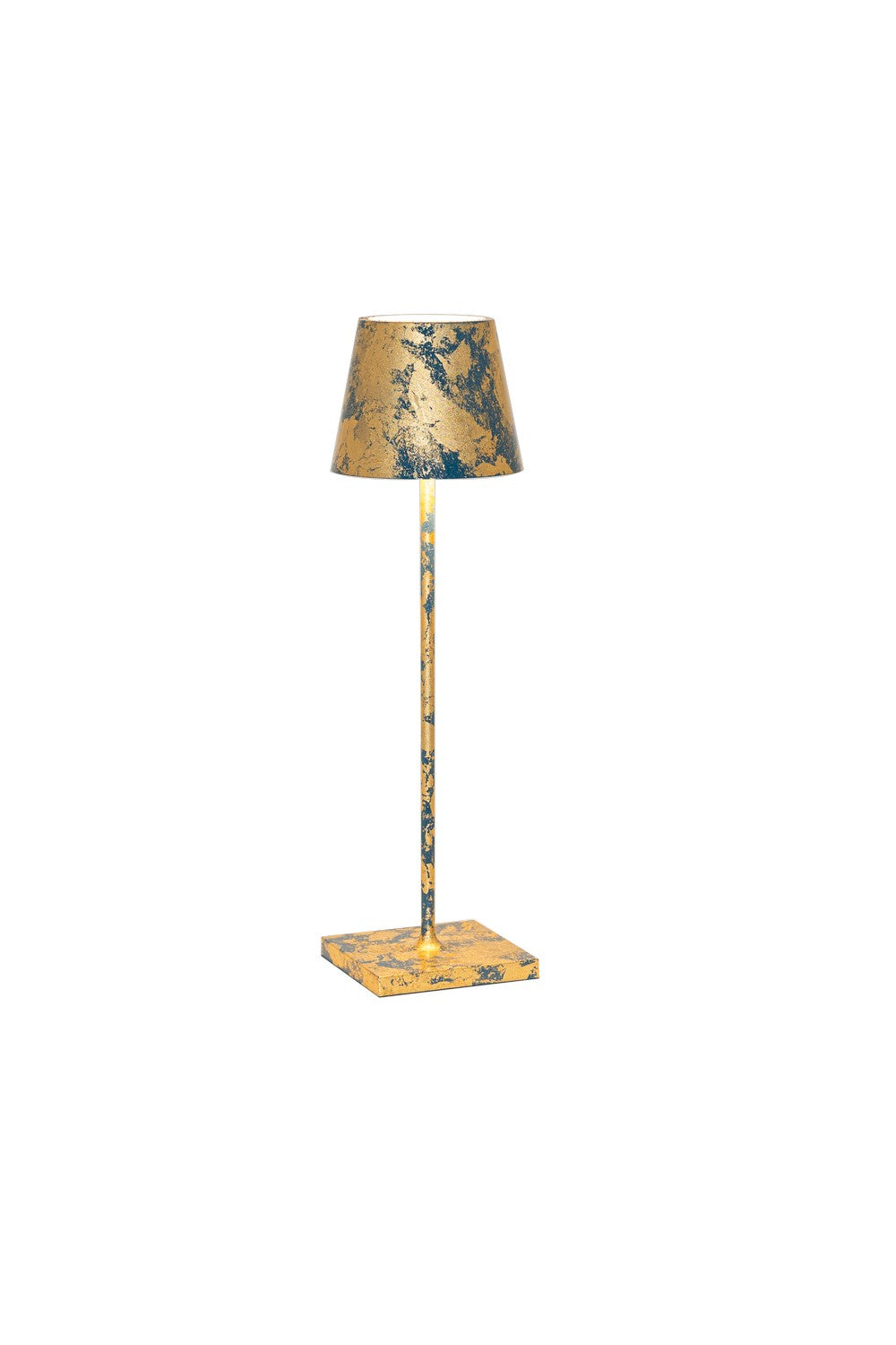 Zafferano - LD0340AFO - LED Table Lamp - Poldina - Gold and Blue