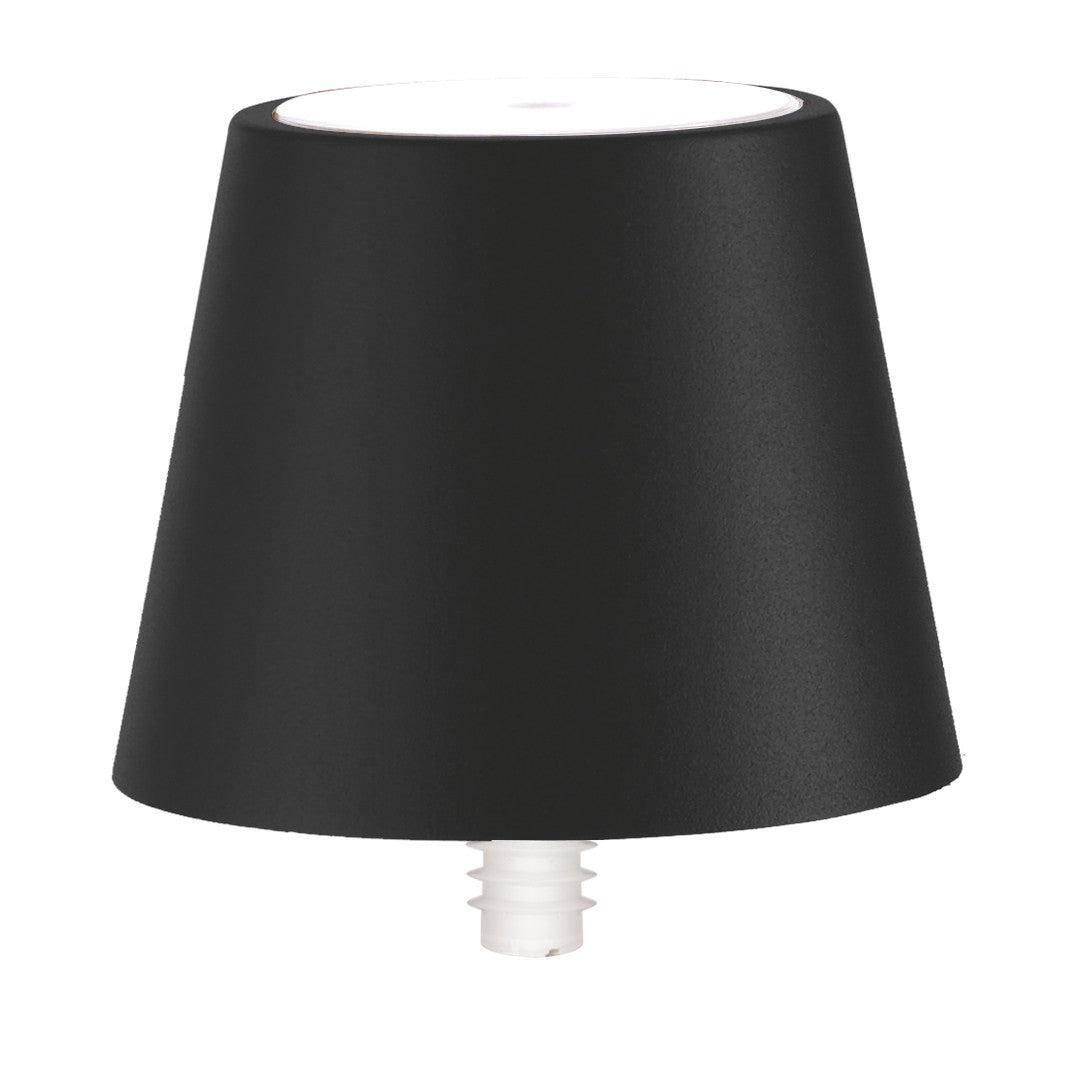 Zafferano - LD0349D3 - LED Table Lamp - Poldina - Black