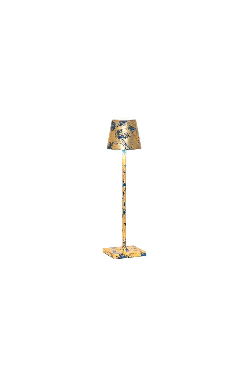 Zafferano - LD0490KFO - LED Table Lamp - Poldina - Gold and Blue